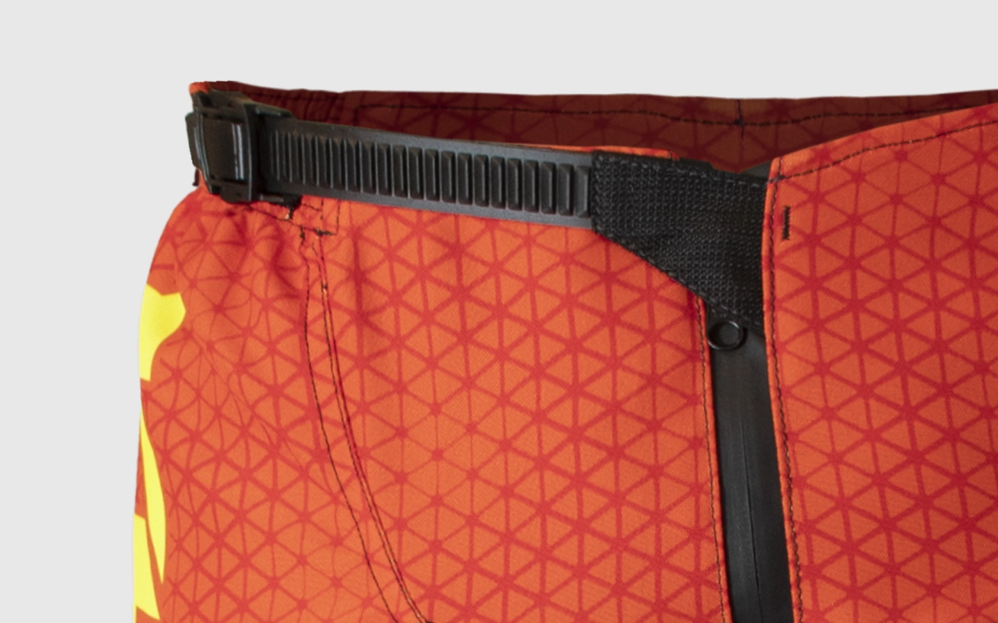 Detalhe da regulagem por cinta dentada da Cala Vust