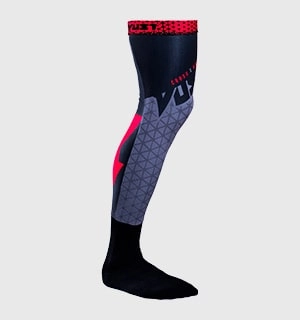 Meia Vust Hexagon Meia para motocross Vust Hexagon vermelho
